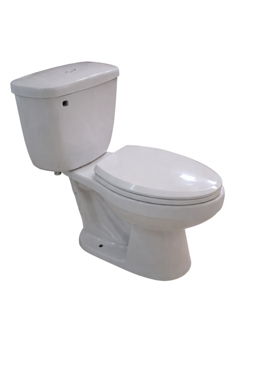 Elongated Toilet Super White