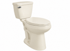 Bone Elongated Ceramic Toilet TZ3430H