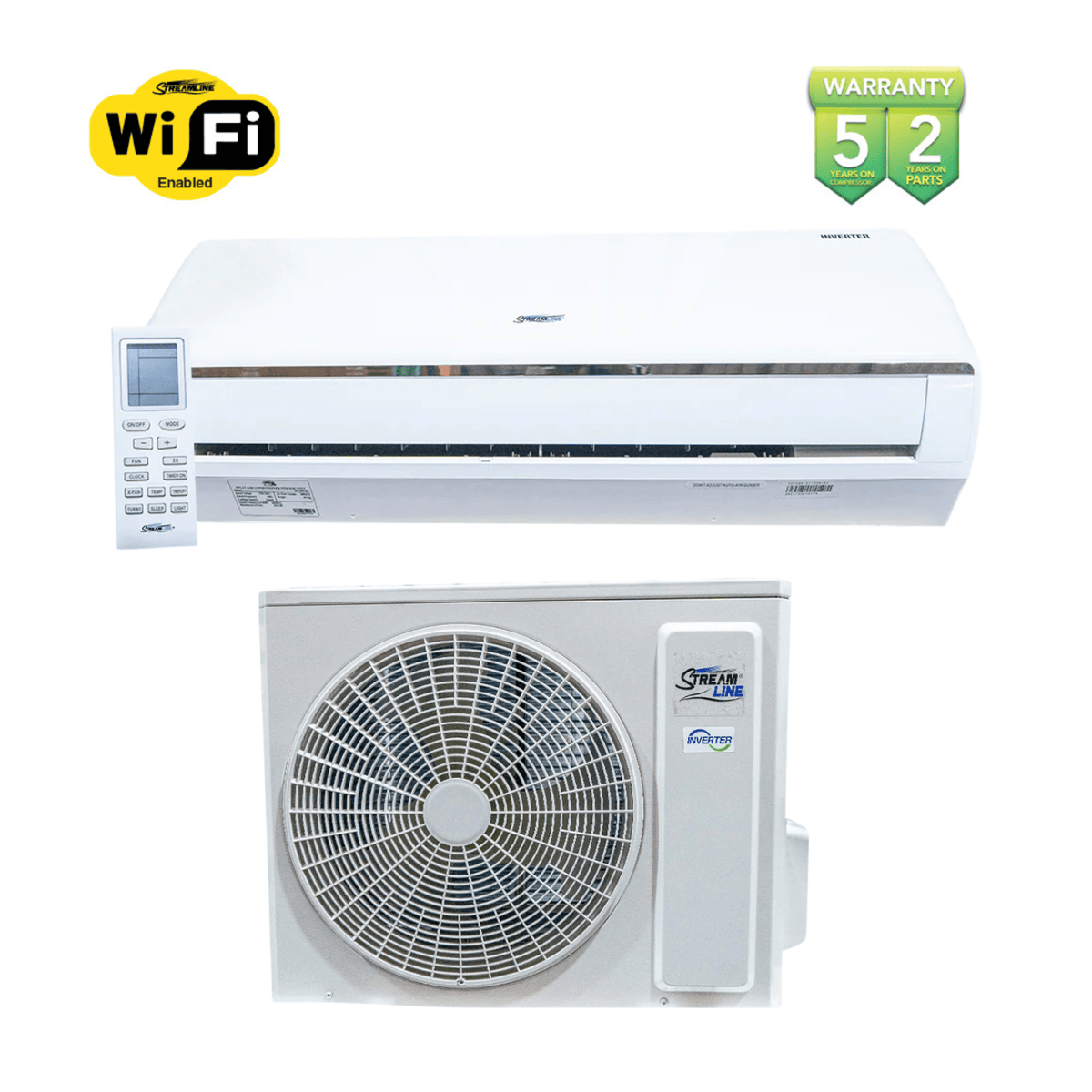 Streamline High-Wall Split 36000 BTU Inverter Air Conditioner