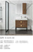Lomani Series Bathroom Vanity Cabinet Set B-6145-80