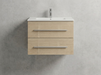 Floating Vanity Cabinet Oak