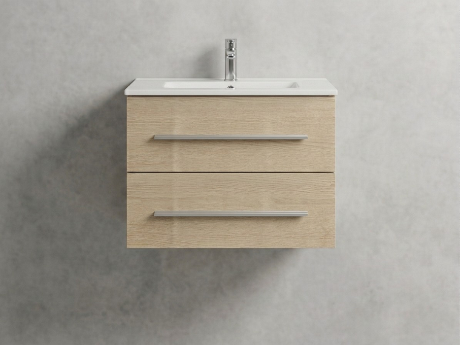 Floating Vanity Cabinet Oak
