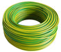 PVC Insulated Electrical Cable 2.5mm 1ft (Yellow/Green)