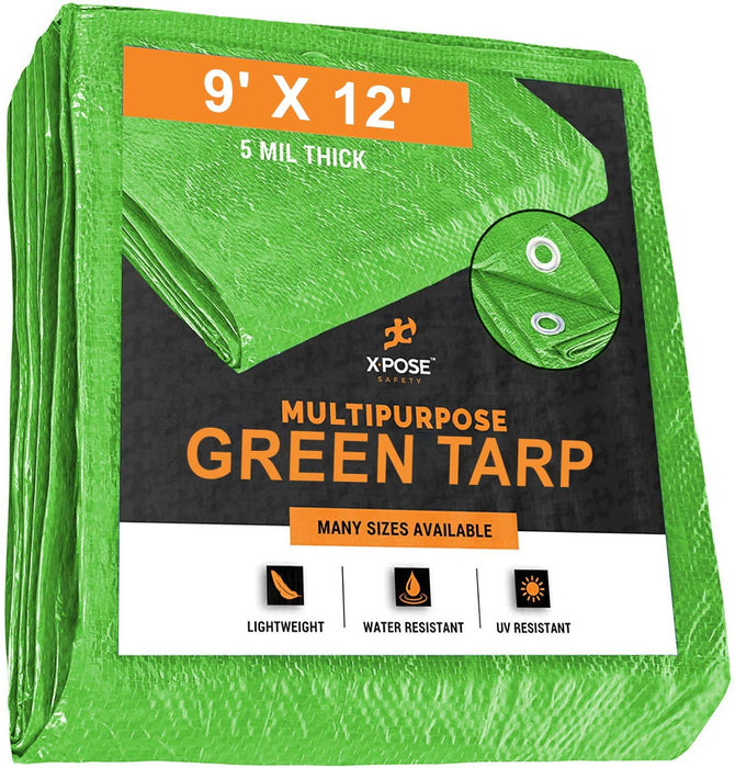 Multipurpose Tarpaulin (Green) 9ft X12ft