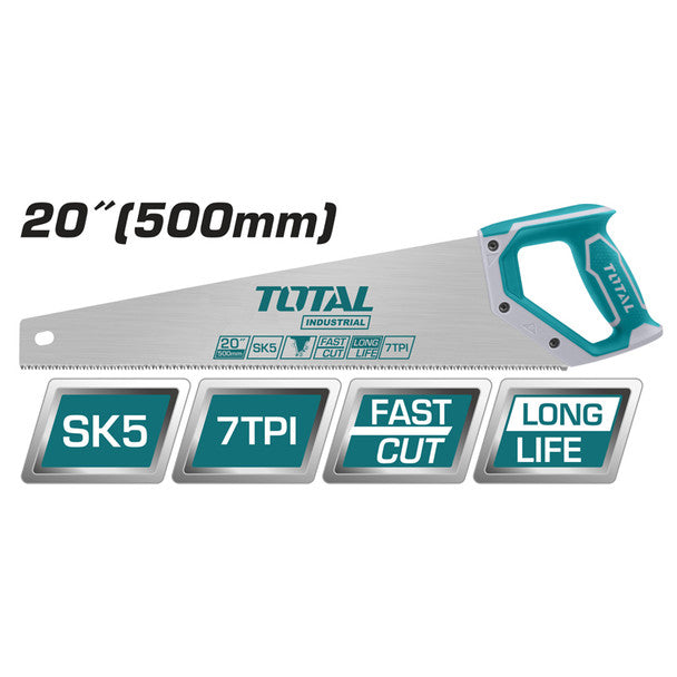 Total 20" Hand Saw 500MM -THT55206D