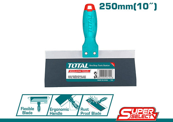Total Drywall Taping Knife 250MM 10"-THPUT25011