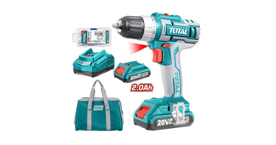 Total Lithium-Iron Drill 20V
