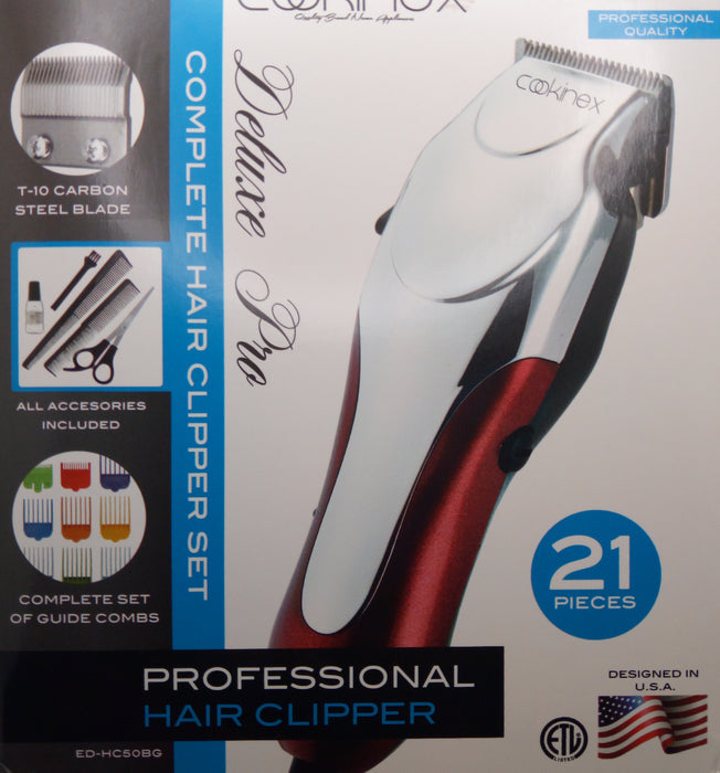 Cookinex Professional Hair Clipper 21 Pieces