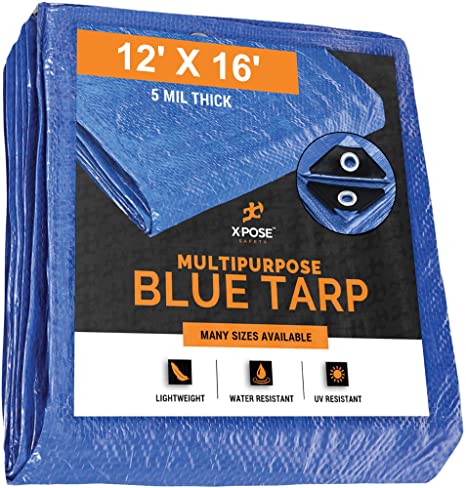 Multipurpose Tarpaulin (Blue) 12ft X 16ft