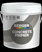 Berger White Concrete Primer Paint 3.8 Litres