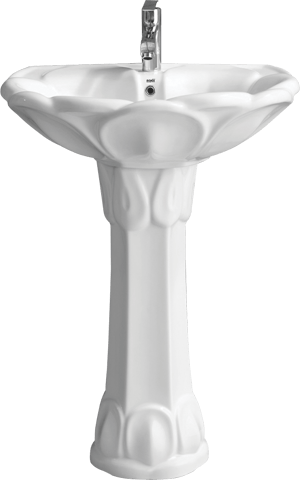 Pedestal Basin Sona #1029 White