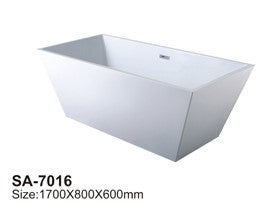 Freestanding White Bathtub SA-7016