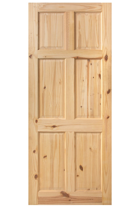 Panel Pine Door IBI 36"X80"