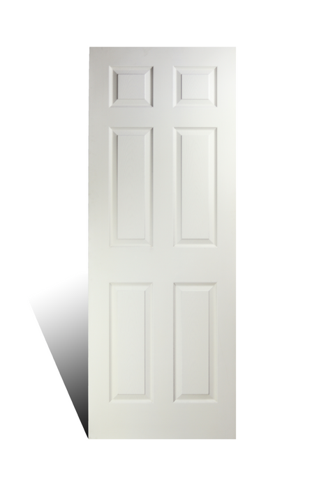 White Molded Panel Ply Door 36" X 80"
