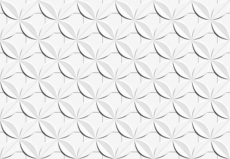 Dalia Branco (8428) Porcelain Wall Tiles 17" X 25" 6PCS