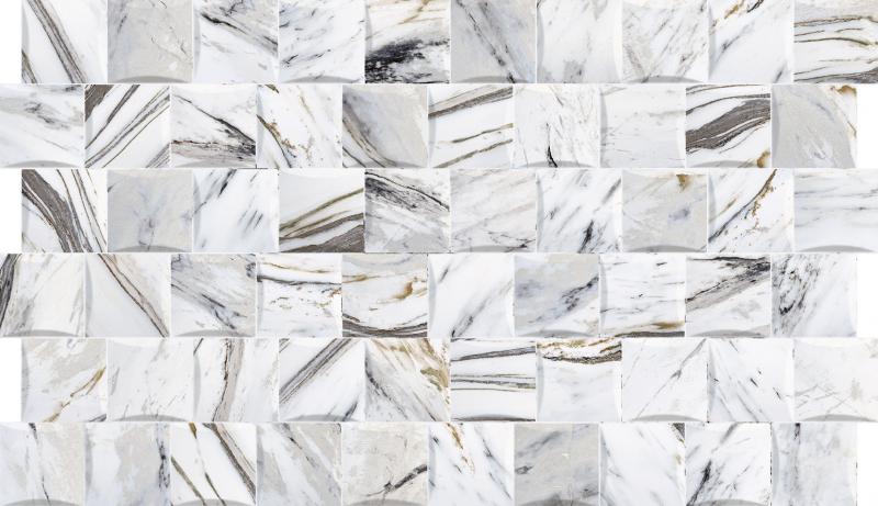 Tile: Carrara 39002 12.5"X22" (8pcs/box)