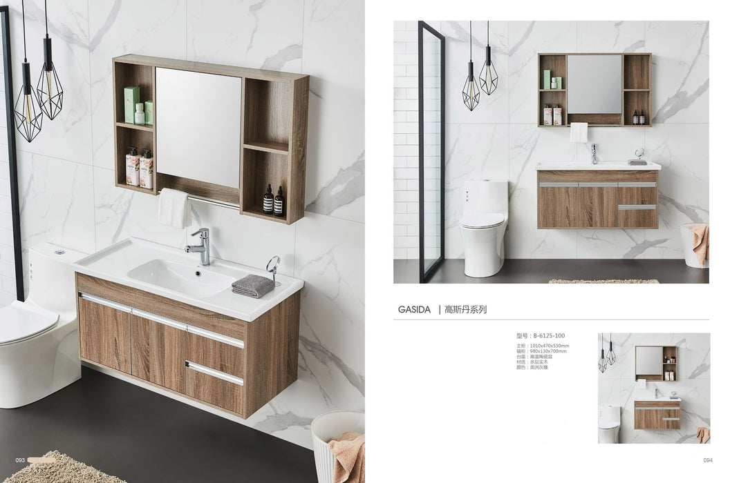 Gasida Series Bathroom Vanity Cabinet B-6125-100