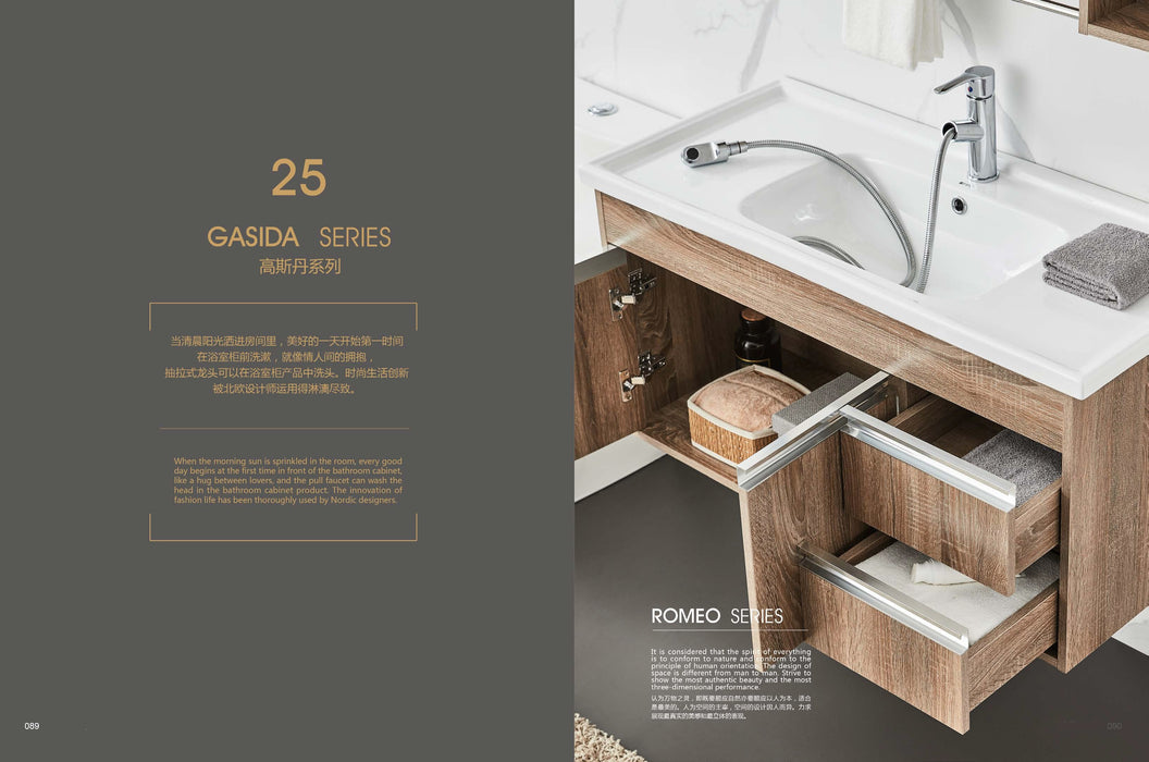 Gasida Series Bathroom Vanity Cabinet B-6125-100